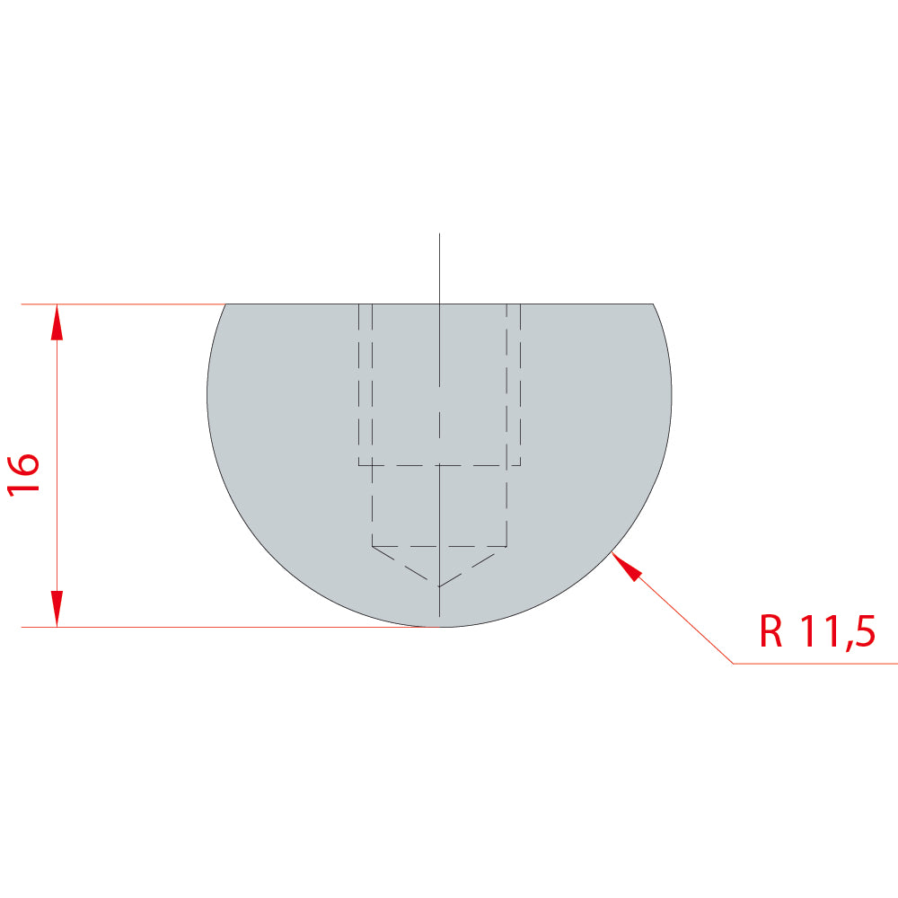 Amada R11.5/H16 1105 Radius tool