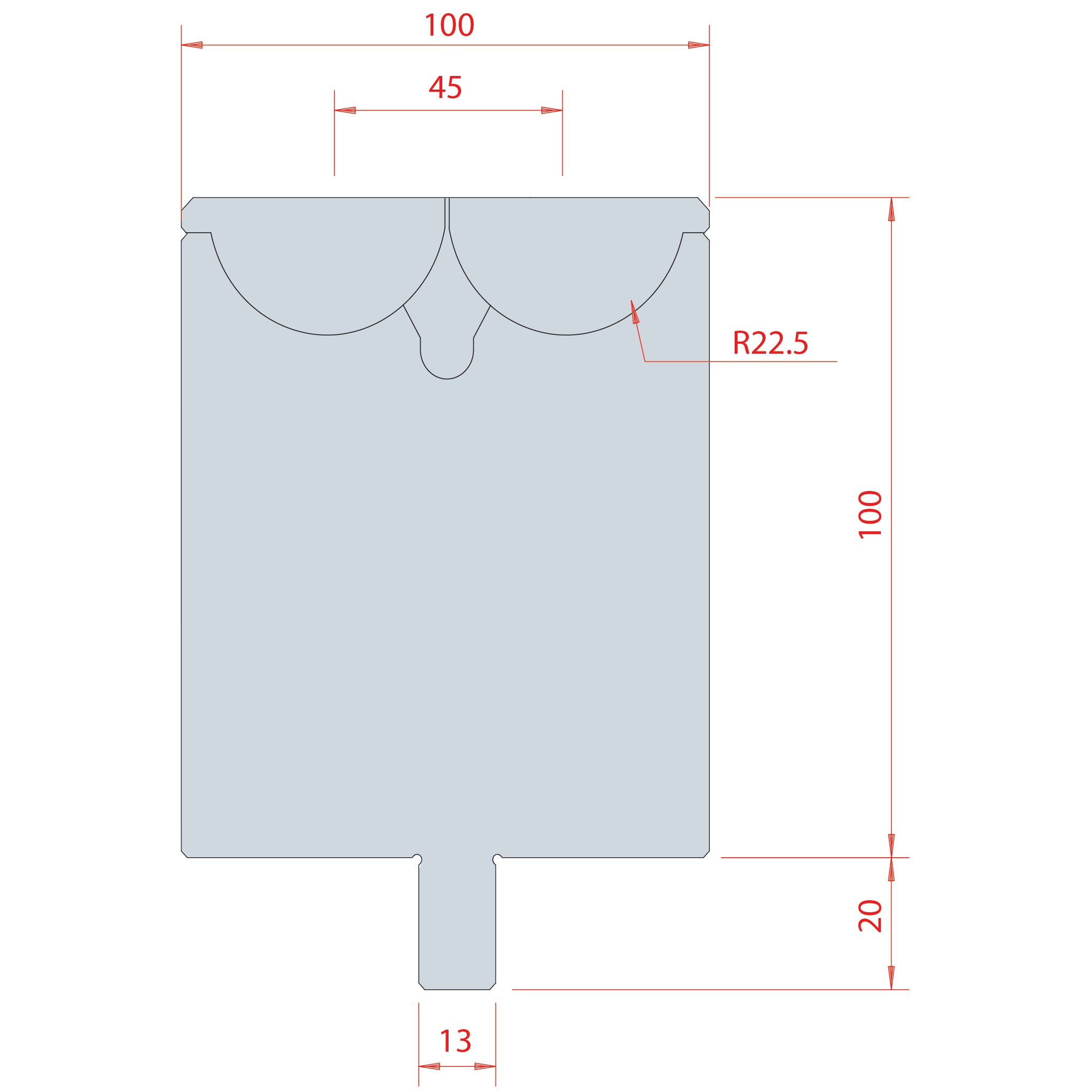 Wila - Trumpf style V45/H100 - 3312 Active bend die