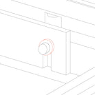 4014 - Lower tool clamp washer