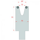 30°/V32 - LFL32-30 Low friction mini-die